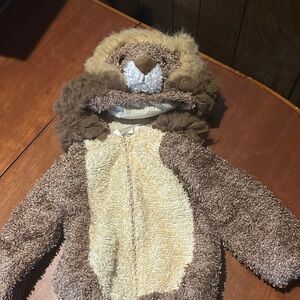 Cozy Lion Kids Costume - Brown and Cream